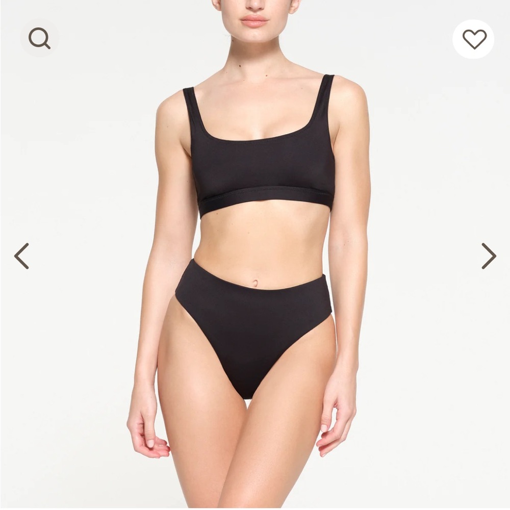 NWT Skims Swim Tank Bikini Top, Size Large